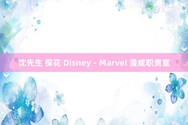 沈先生 探花 Disney - Marvel 漫威职责室